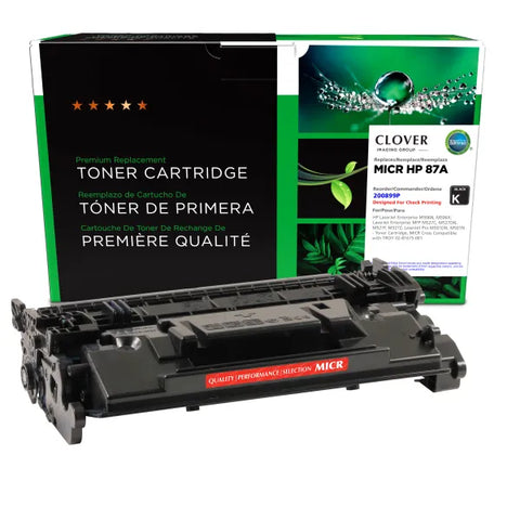 Clover Technologies Group, LLC Remanufactured MICR Toner Cartridge for HP CF287A