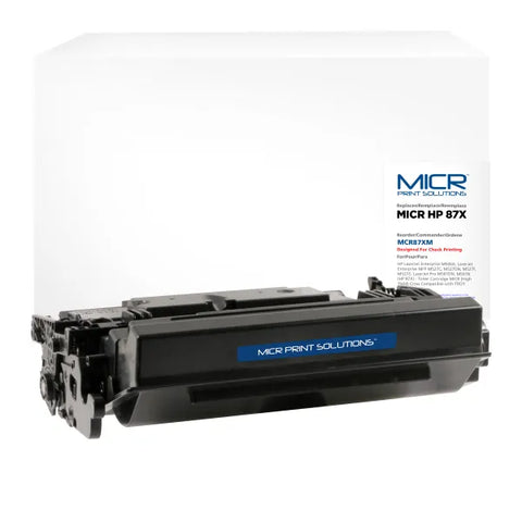 MICR Print Solutions Genuine-New High Yield MICR Toner Cartridge for HP CF287X (HP 87X)