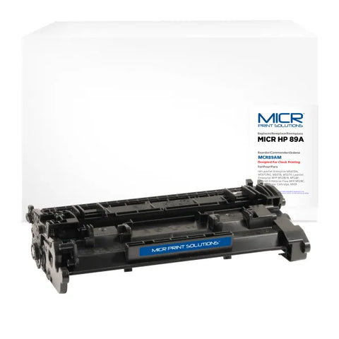 MICR Print Solutions MICR Print Solutions Genuine-New MICR Toner Cartridge for HP CF289A