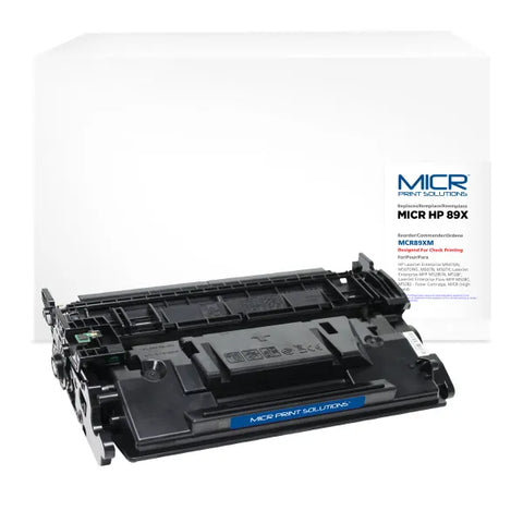 MICR Print Solutions MICR Print Solutions Genuine-New High Yield MICR Toner Cartridge for HP CF289X