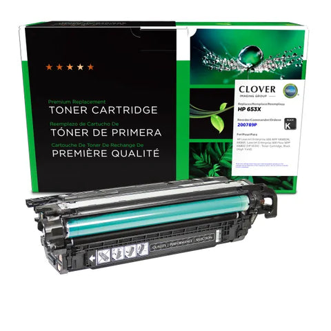 Clover Technologies Group, LLC Remanufactured High Yield Black Toner Cartridge (Alternative for HP CF320X 652X) (21000 Yield)
