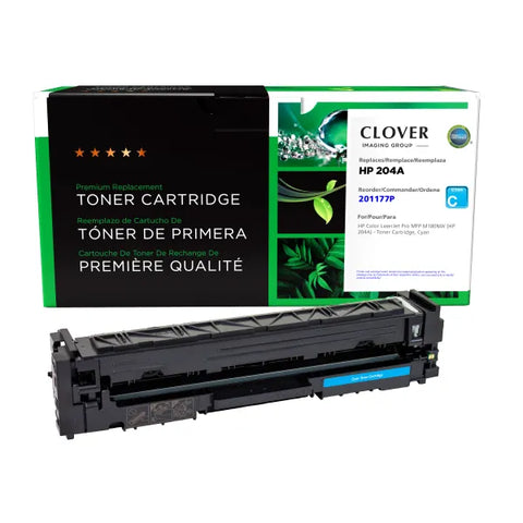 Clover Technologies Group, LLC Remanufactured Cyan Toner Cartridge for HP CF511A (HP 204A)