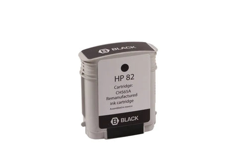 Epson WF Remanufactured High Yield Black Wide Format Ink Cartridge for HP CH565A (HP 82)