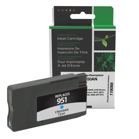Clover Technologies Group, LLC Cyan Ink Cartridge for HP CN050AN (HP 951)