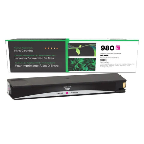 Clover Technologies Group, LLC Remanufactured Magenta Ink Cartridge (Alternative for HP D8J08A 980) (6600 Yield)