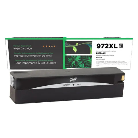 Clover Technologies Group, LLC Remanufactured High Yield Black Ink Cartridge for HP F6T84AN (HP 972XL)