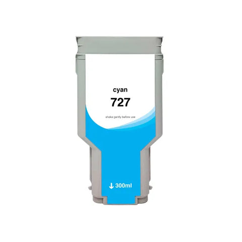 Epson WF Non-OEM New High Yield Cyan Wide Format Ink Cartridge for F9J76A (HP 727)