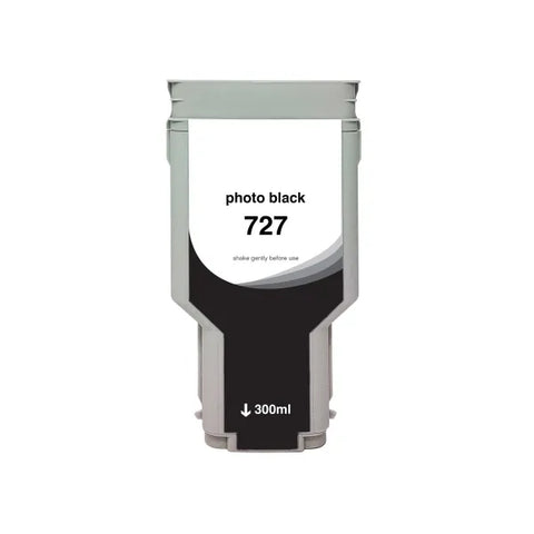 Epson WF Non-OEM New High Yield Photo Black Wide Format Ink Cartridge for F9J79A (HP 727)