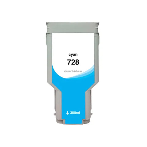 Epson WF Non-OEM New Cyan Wide Format Ink Cartridge for F9K17A (HP 728)