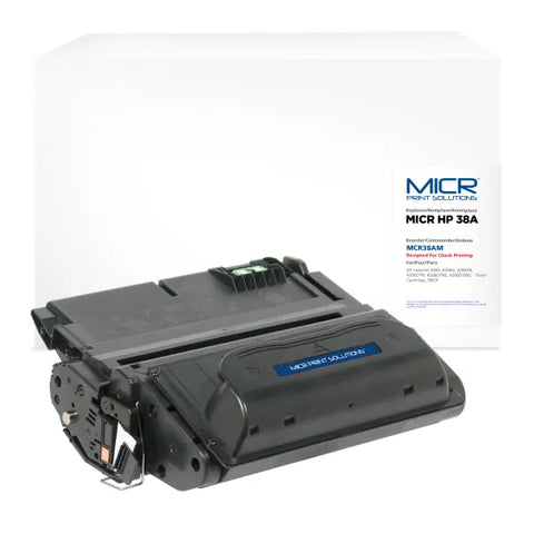 MICR Print Solutions Genuine-New MICR Toner Cartridge for HP Q1338A (HP 38A)