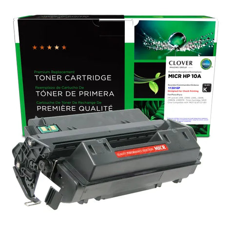 Clover Technologies Group, LLC Remanufactured MICR Toner Cartridge (Alternative for HP Q2610A 10A) (6000 Yield)