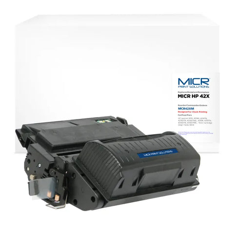 MICR Print Solutions Genuine-New High Yield MICR Toner Cartridge for HP Q5942X (HP 42X)