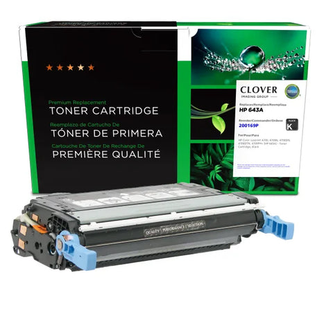 Clover Technologies Group, LLC CIG Compatible Black Toner Cartridge for Color LJ 4700 (Alternative for HP Q5950A 643A) (11000 Yield)
