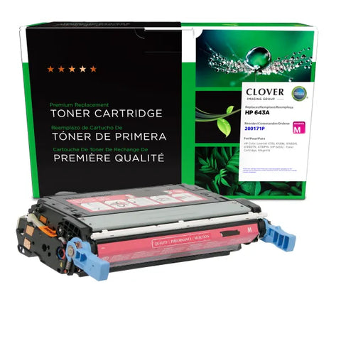 Clover Technologies Group, LLC CIG Compatible Magenta Toner Cartridge (Alternative for HP Q5953A 643A) (10000 Yield)