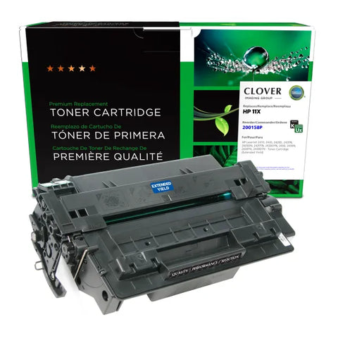 Clover Technologies Group, LLC Remanufactured Extended Yield Toner Cartridge (Alternative for HP Q6511X 11X) (18000 Yield)