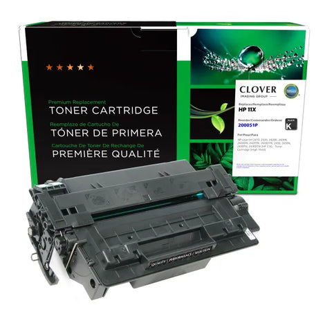 Clover Technologies Group, LLC Remanufactured High Yield Toner Cartridge (Alternative for HP Q6511X 11X) (12000 Yield)