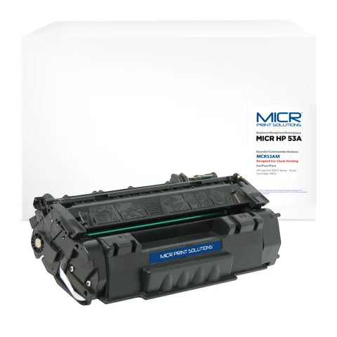 MICR Print Solutions Genuine-New MICR Toner Cartridge for HP Q7553A (HP 53A)