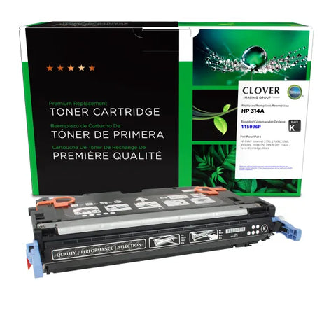 Clover Technologies Group, LLC Remanufactured Black Toner Cartridge (Alternative for HP Q7560A 314A) (6500 Yield)