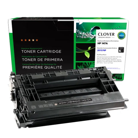 Clover Technologies Group, LLC Clover Imaging Remanufactured Toner Cartridge (New Chip) for HP 147A (W1470A)
