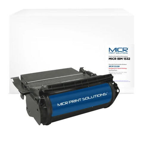 MICR Print Solutions Genuine-New High Yield MICR Toner Cartridge for IBM 1532/1552/1572