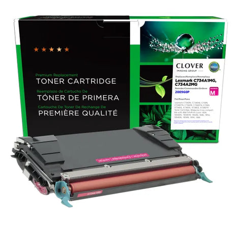 Clover Technologies Group, LLC C734 Magenta Toner Cartridge
