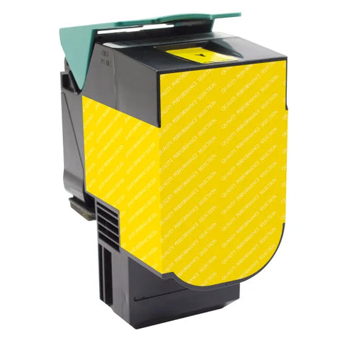 Clover Technologies Group, LLC Clover Imaging Remanufactured High Yield Yellow Toner Cartridge for Lexmark CS417/CS517