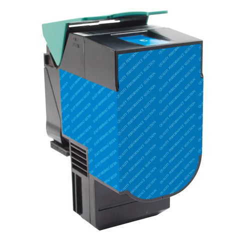 Clover Technologies Group, LLC Extra High Yield Cyan Toner Cartridge for Lexmark CS510