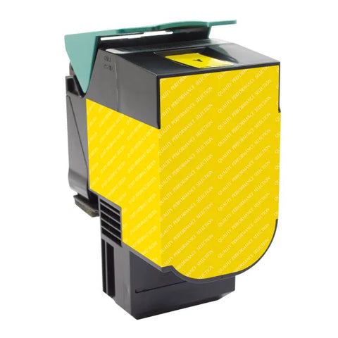 Clover Technologies Group, LLC Extra High Yield Yellow Toner Cartridge for Lexmark CS510