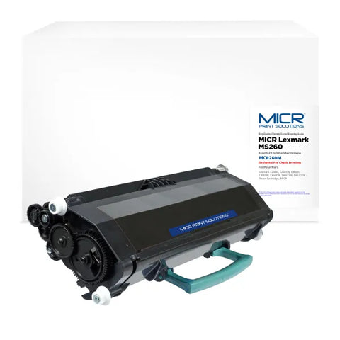 MICR Print Solutions Genuine-New MICR Toner Cartridge for Lexmark E260/E360/E460/E462