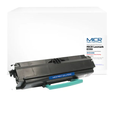 MICR Print Solutions Genuine-New MICR Toner Cartridge for Lexmark E230/E232/E240/E330/E340
