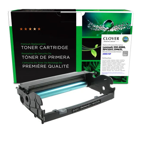 Clover Technologies Group, LLC Remanufactured Imaging Drum (Alternative for Dell 330-8988 IBM 39V3207) (30000 Yield)