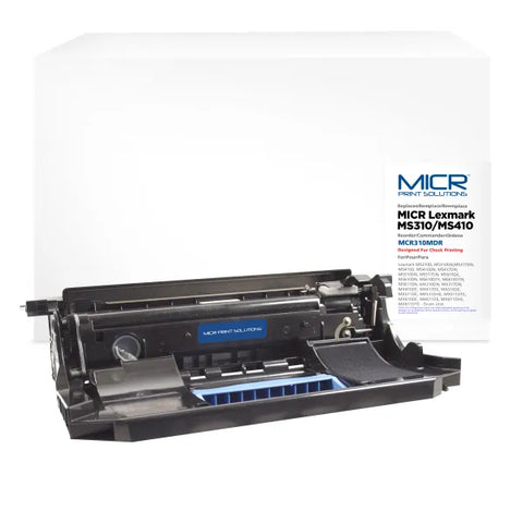 MICR Print Solutions Genuine-New MICR Drum Unit for Lexmark MS310/MS410/MS510/MS610/MX310/MX410/MX510/MX610