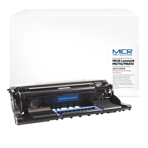 MICR Print Solutions Genuine-New MICR Drum Unit for Lexmark MS710/MS711/MS810/MS811/MX710/MX711/MX810/MX811