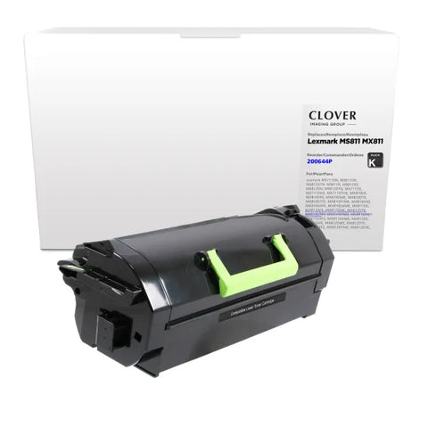 Clover Technologies Group, LLC Remanufactured Extra High Yield Toner Cartridge (Alternative for Lexmark 52D1X00 52D0XA0 62D0XA0 62D1X00) (45000 Yield) (Lexmark Compliant)