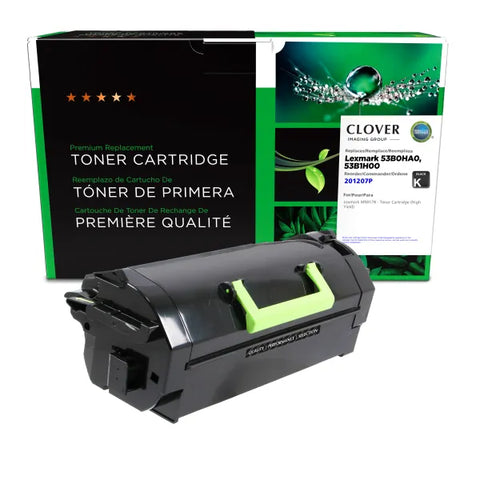 Clover Technologies Group, LLC Remanufactured High Yield Toner Cartridge for Lexmark MS817