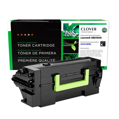 Clover Technologies Group, LLC Clover Remanufactured Toner Cartridge for Lexmark MS821