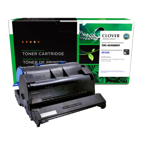 Clover Technologies Group, LLC Remanufactured Toner Cartridge for OKI 45488801