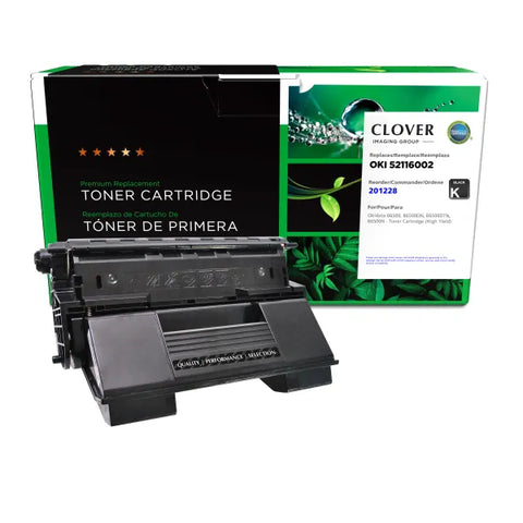 Clover Technologies Group, LLC Clover Imaging Remanufactured High Yield Toner Cartridge for Okidata 52116002