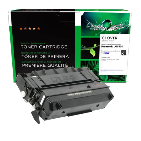 Clover Technologies Group, LLC Remanufactured Toner Cartridge (Alternative for Panasonic UG5520) (12000 Yield)