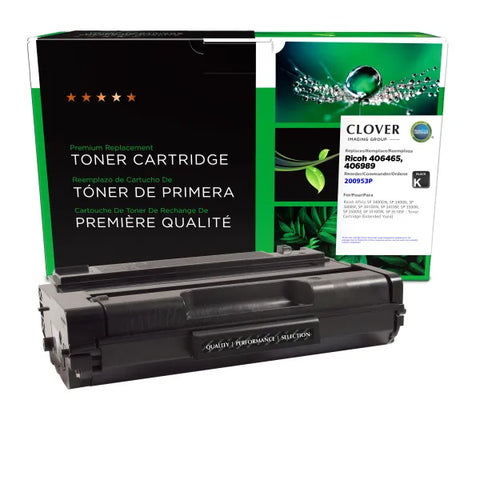 Clover Technologies Group, LLC Extended Yield Toner Cartridge for Ricoh 406465/406989