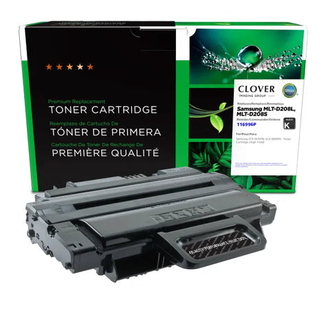 Clover Technologies Group, LLC Remanufactured High Yield Toner Cartridge (Alternative for Samsung MLT-D208L) (10000 Yield)