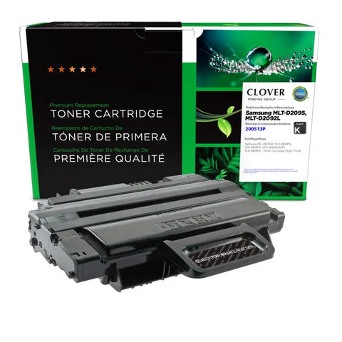 Clover Technologies Group, LLC Remanufactured High Yield Toner Cartridge (Alternative for Samsung MLT-D209L MLT-D209S) (5000 Yield)