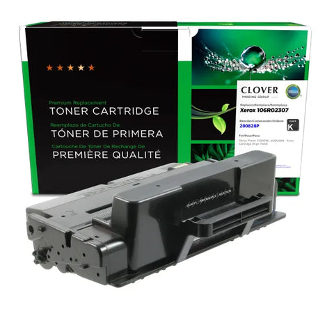 Clover Technologies Group, LLC Remanufactured High Yield Toner Cartridge (Alternative for Xerox 106R02307) (11000 Yield)