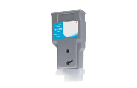 Epson WF Non-OEM New Cyan Wide Format Ink Cartridge for Canon PFI-207 (8790B001AA)