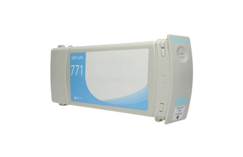 Epson WF Remanufactured Light Cyan Wide Format Ink Cartridge for HP 771 (CE042A)