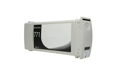 Epson WF Remanufactured Photo Black Wide Format Ink Cartridge for HP 771 (CE043A)