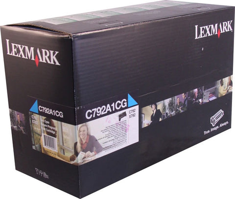 Lexmark C792/X792 STDY Cyan Toner Cartridge (6K)
