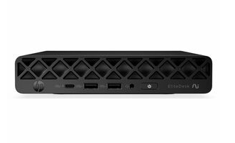 HP EliteDesk 8 G2i Desktop Computer - Intel Core Ultra 7 Series 3 356H - 32 GB - 512 GB PCI Express NVMe 5.0 SSD - Mini PC - Jack Black
