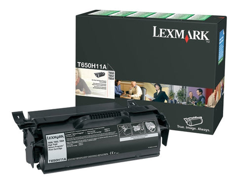 Lexmark OEM T650H11A Black High Yield Toner Cartridge