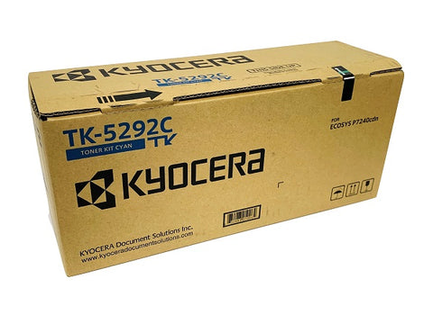 Kyocera TK-5292C Cyan Toner Cartridge for Ecosys P7240cdn